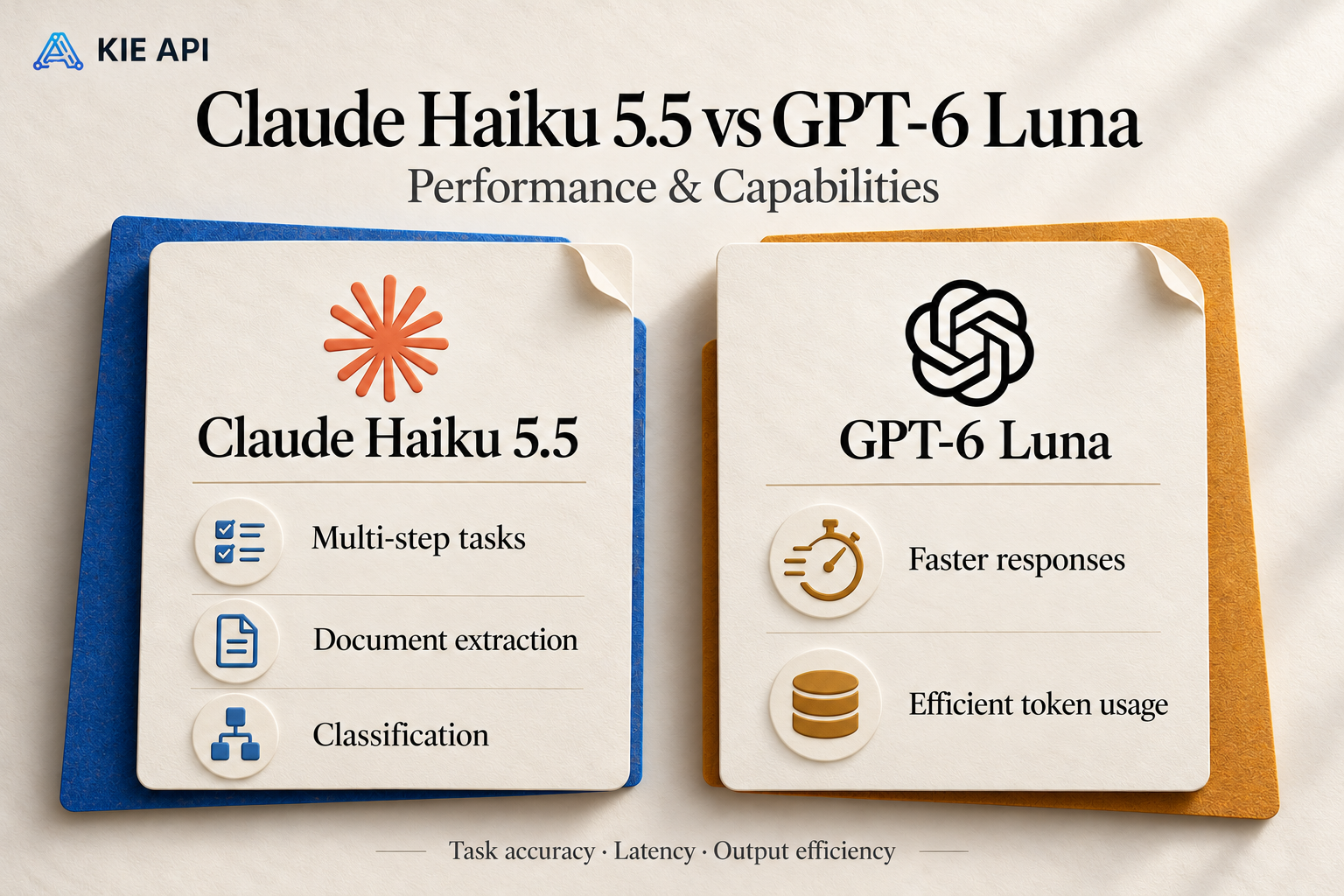 Claude Haiku 5.5 vs GPT-6 Luna: Performance and Capabilities