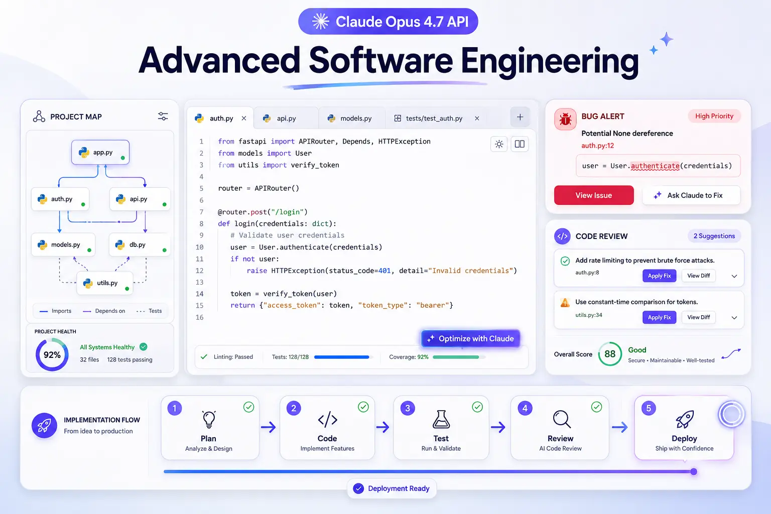 Reliable Multi-Step AI Agents Built on Claude Opus 4.7 API