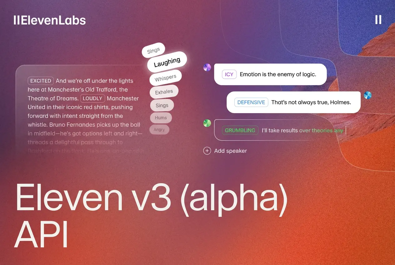 Affordable Eleven V3 API for Multilingual Text to Dialogue