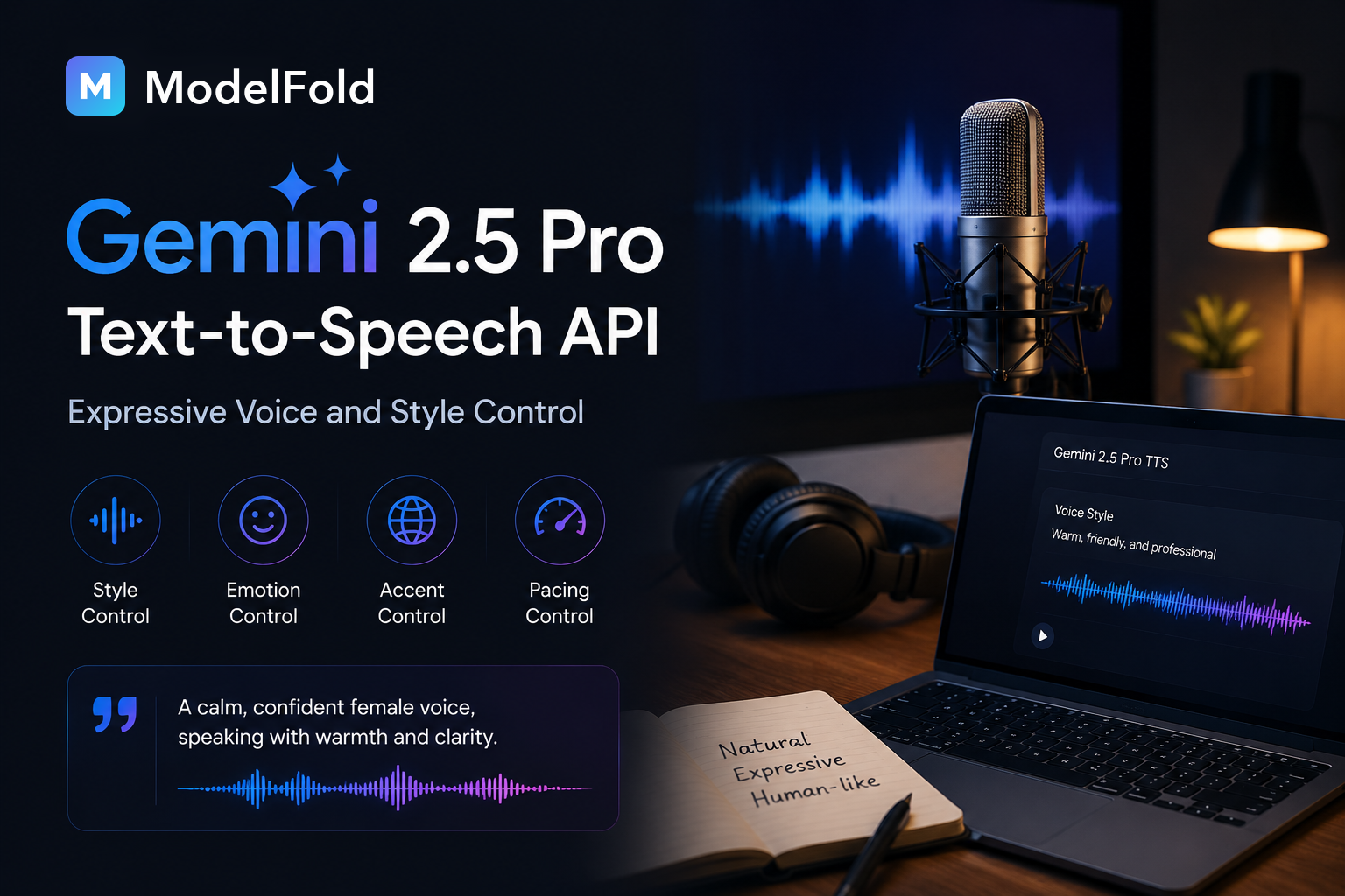 Expressive Voice and Style Control with Gemini 2.5 Pro Text-to-Speech API