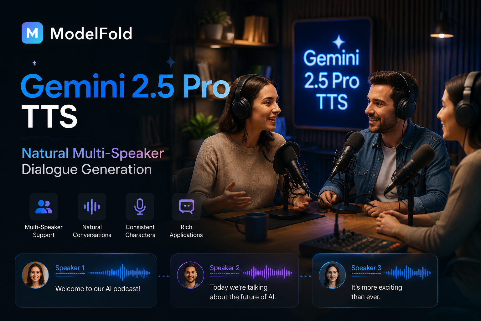 Natural Multi-Speaker Dialogue Generation with Google Gemini 2.5 Pro TTS