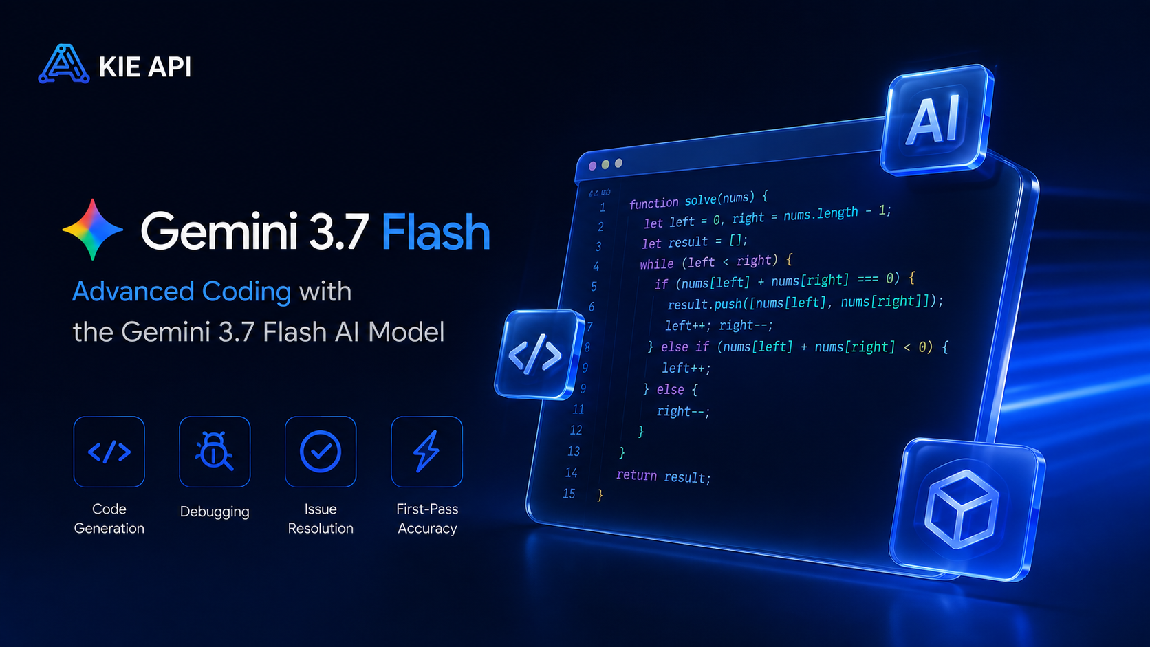 Advanced Coding with the Gemini 3.7 Flash AI Model