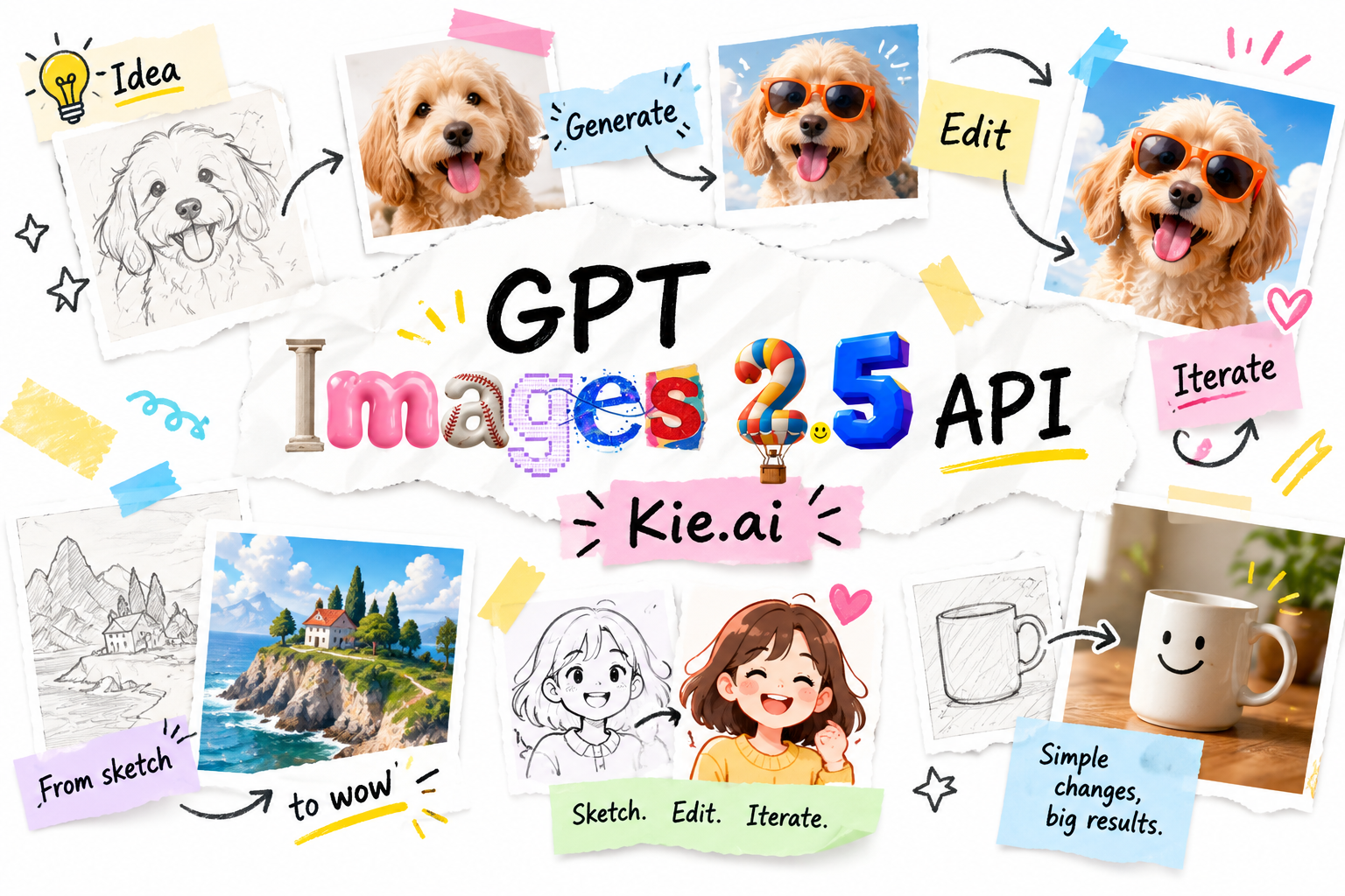 GPT Image 2.5 API: Flare and Sunburst for Image Generation and Editing