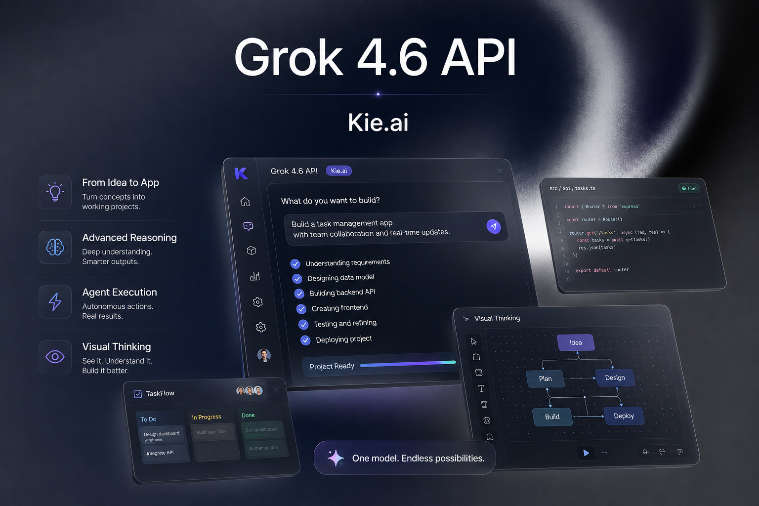 Grok 4.6 API for Frontier Intelligence and Long-Running AI Agents