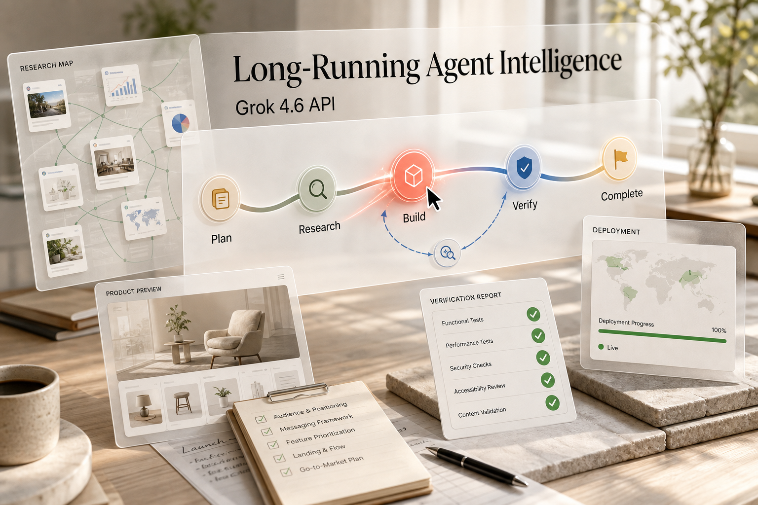 Long-Running Agent Intelligence with Grok 4.6 API