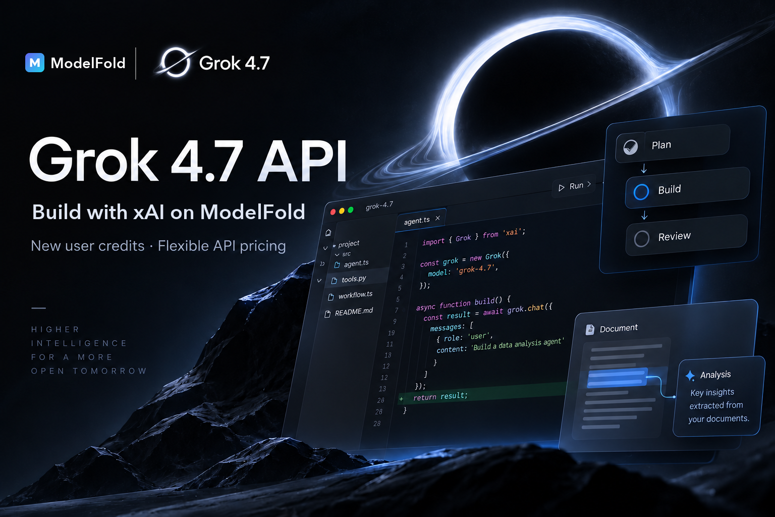 Grok 4.7 API – Build with xAI Grok 4.7 on ModelFold