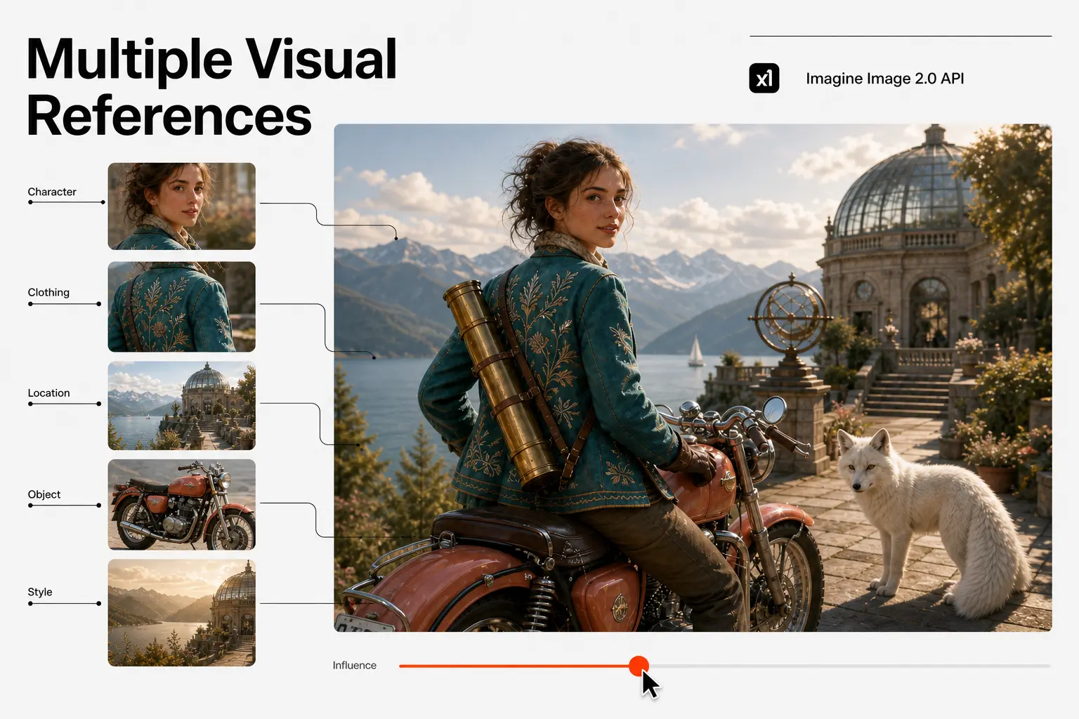 Multiple Visual References Come Together through Imagine Image 2.0 API