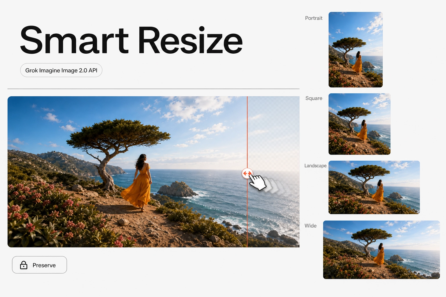 Smart Resize Gives Grok Imagine Image 2.0 API More Flexible Framing