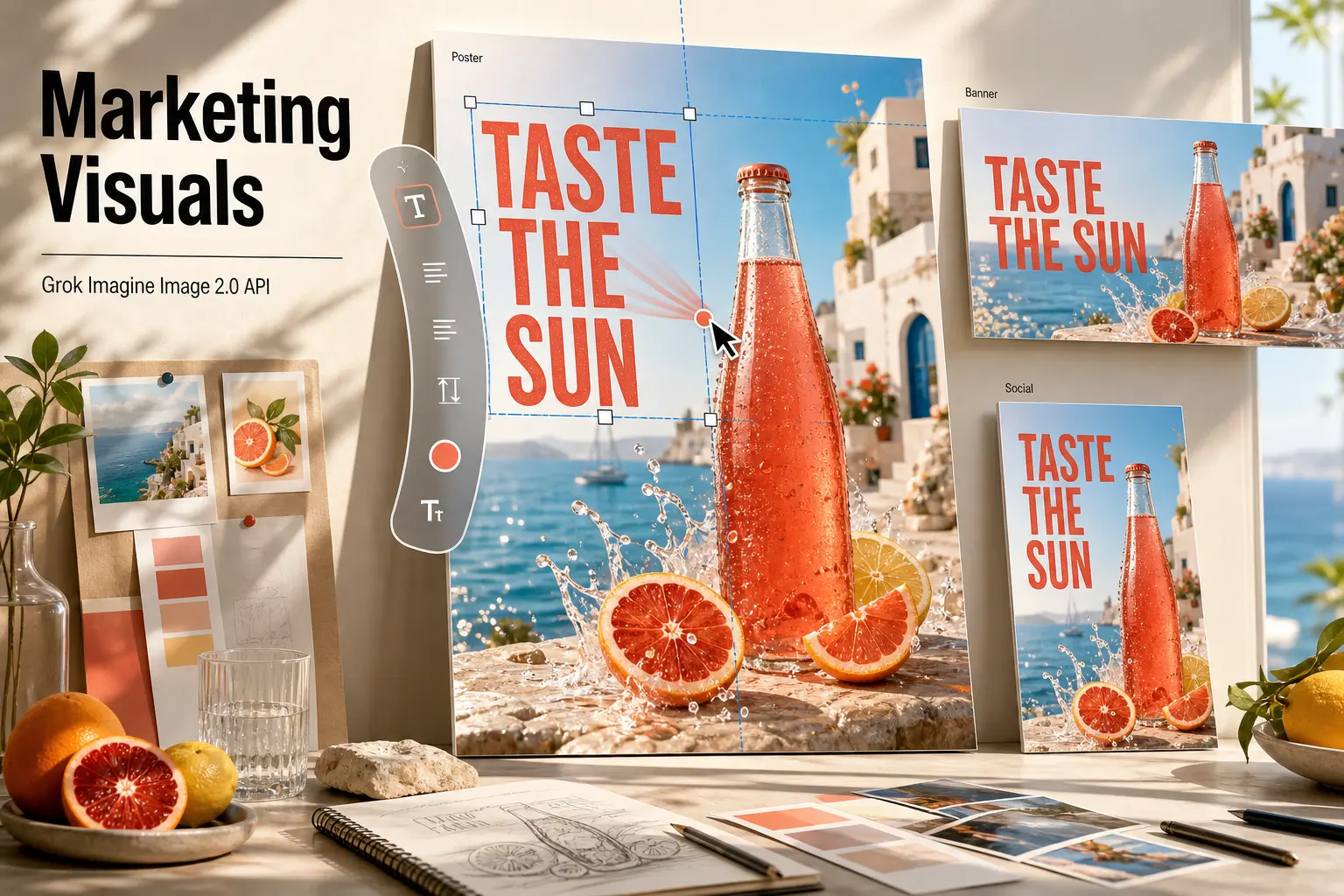 Create Marketing Posters and Promotional Visuals with Grok Imagine Image 2.0 API