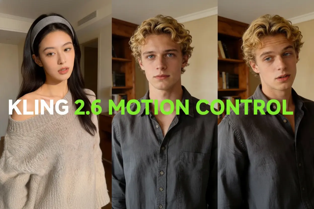 Kling 2.6 Motion Control API