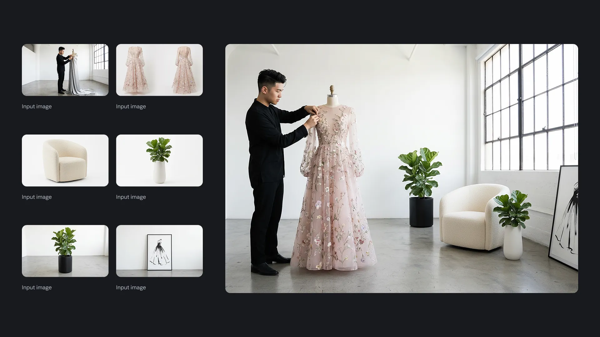 8-Image Composition with Gemini-3-Pro-Image-Preview