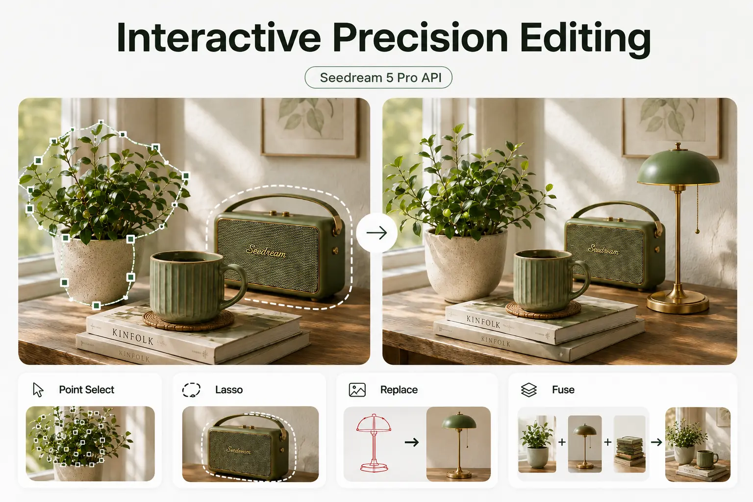 Interactive Precision Editing with Seedream 5 Pro API